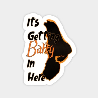 Getting Batty Sticker